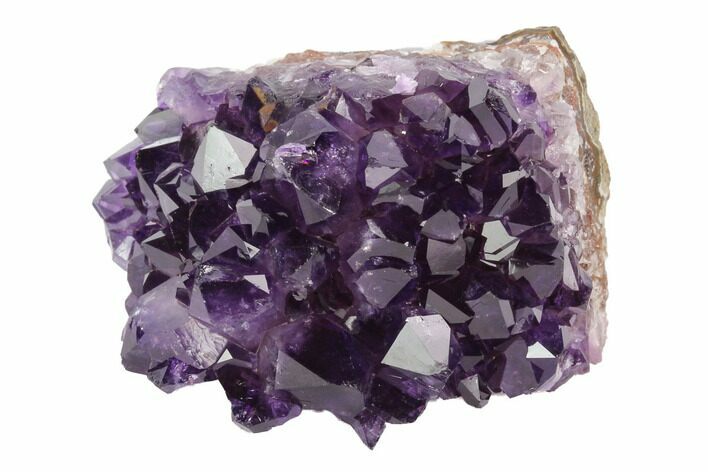 Dark Purple, Amethyst Crystal Cluster - Uruguay #122119